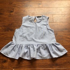 Peplum tank